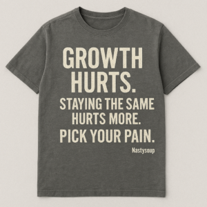 NastySoup "Growth Hurts" Tee Long sleeve