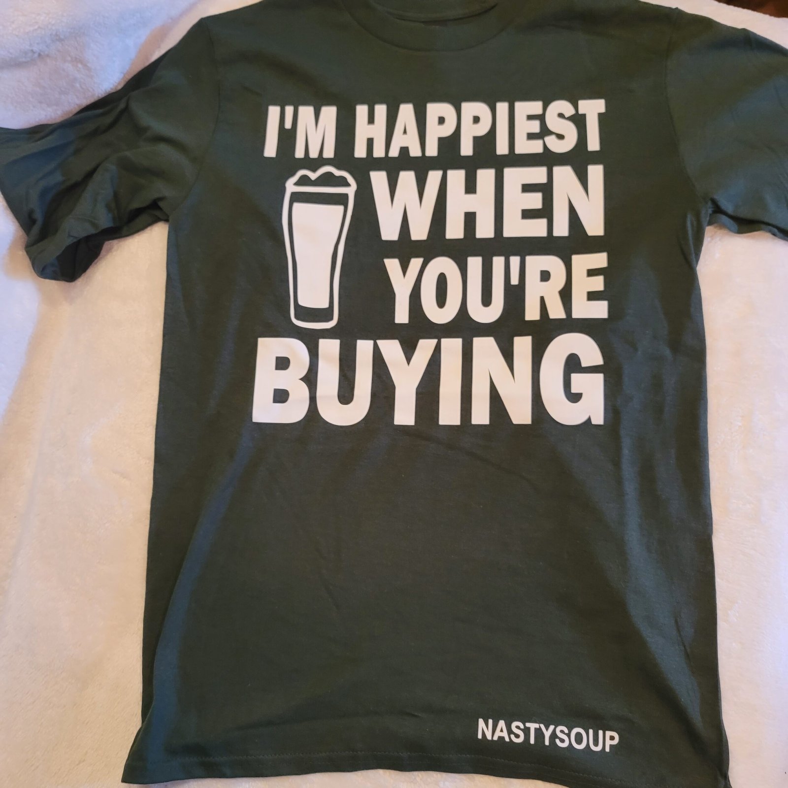 NastSoup" When You"re Buying" Tee LONG SLEEVE - Image 2